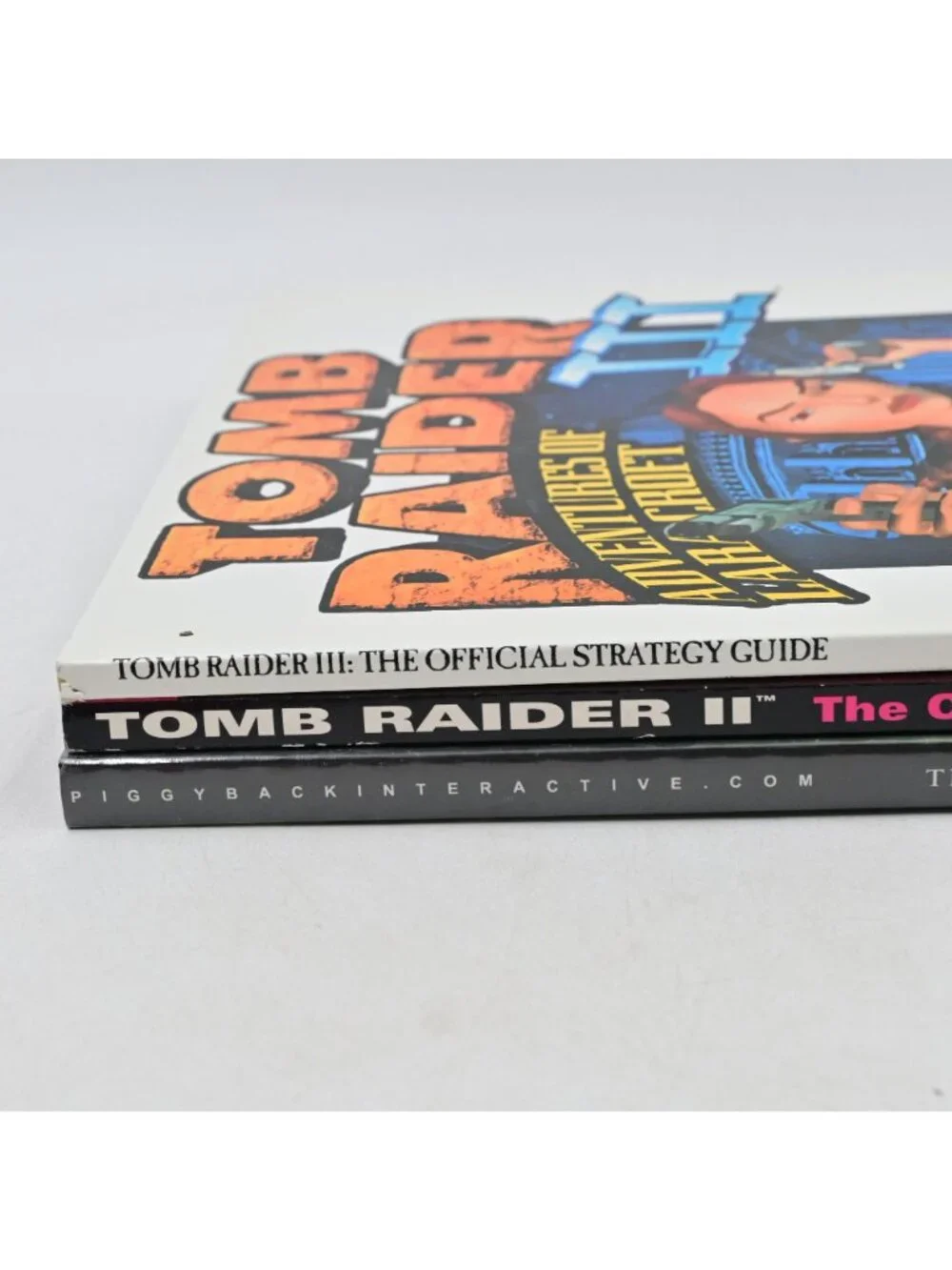 Tomb Raider II, III, & Underworld Strategy Guide Bundle